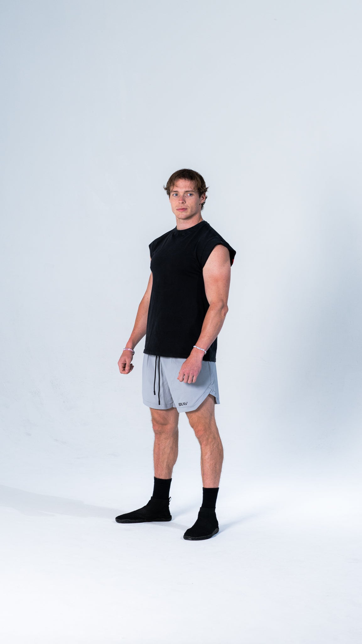 Capped Sleeve T-Shirt (Vintage Black)